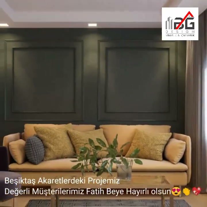 Beşiktaş Lüks Daire İç Mekân ve Mobilya Projesi