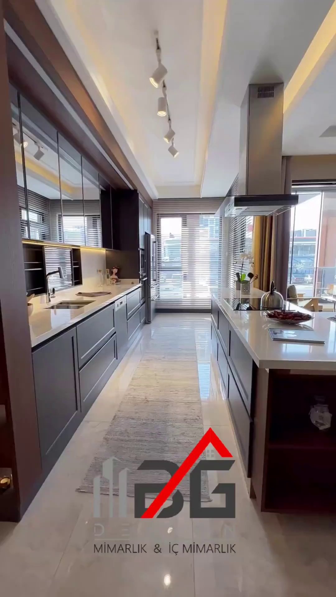 Florya Modern Daire İç Mekân Tasarımı
