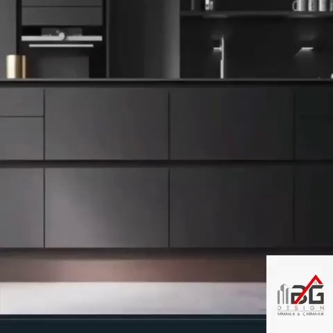 Entegre Kayan LED Aydınlatmalı Özel Mobilya Üretimi